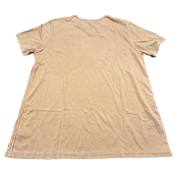 Cotton Citizen Men XL Classic V- Neck Tee Short Sleeve Vintage Taupe New - Picture 2 of 6